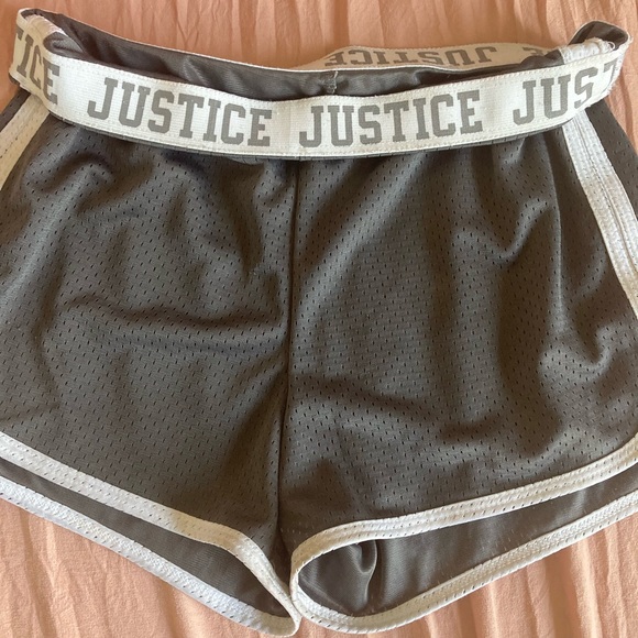 grey justice shorts - Picture 2 of 3